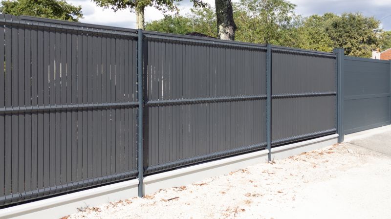 Modern Aluminum Fence