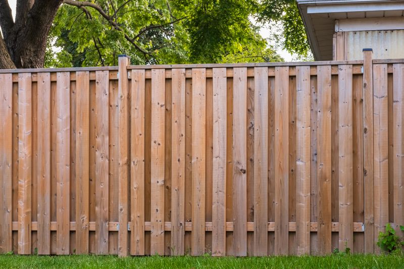 Classic Wooden Privacy Fence