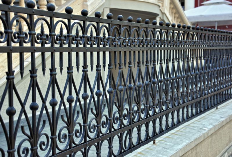 Decorative Wrought Iron Fence